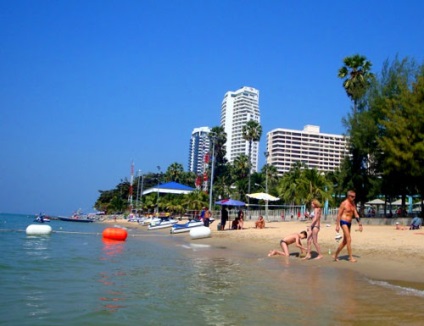 Plajă Jomtien în Pattaya comentarii, hartă hotel aproape de el