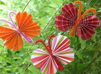 Artizanat din hârtie cu flori proprii, fluturi, origami, aplicații