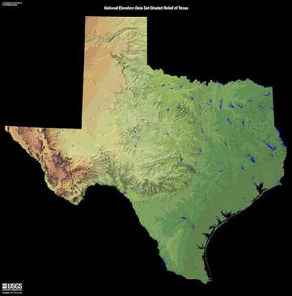 Natura Texas, enciclopedie Statele Unite