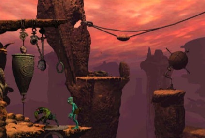 Psone oddworld abe s oddysee exoddus 1998, aventură