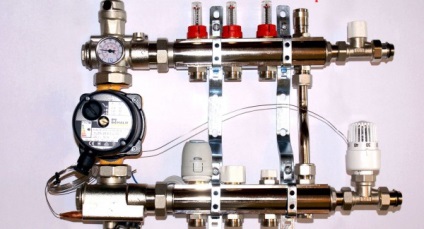 Distribuitor de distribuție în sistemul de încălzire