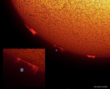 Dimensiunile pământului nostru până la scara universului