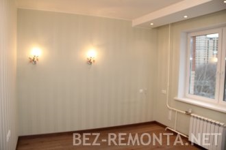 Repararea unei camere într-o cabană din Moscova