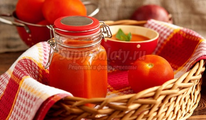 Рецепта adzhika доматен топ 10 със снимки