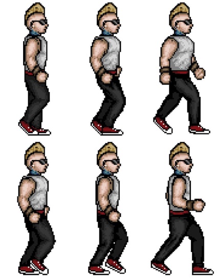 Desenați un personaj pixel în jocuri arcade în Photoshop