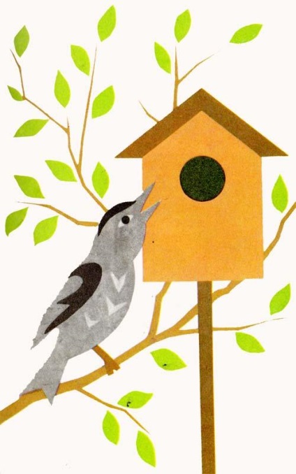Desene ale unui birdhouse în etape - cum să faci o pasăre cu mâinile tale - instrucțiuni pentru