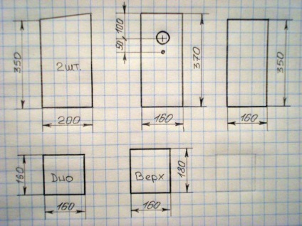 Desene ale unui birdhouse în etape - cum să faci o pasăre cu mâinile tale - instrucțiuni pentru