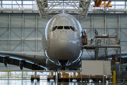 Airbus a380 în detaliu, așa cum se întâmplă