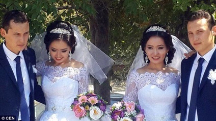 Surorile cu două fete s-au căsătorit cu frați gemeni, iar acum ambii sunt pregnanthahadrom