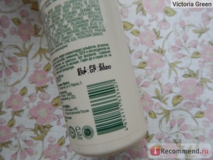 Șampon pentru pierderea părului verde pharma pharmaelixir (farmaceutică-elixir) cu extract de fructe de pitic