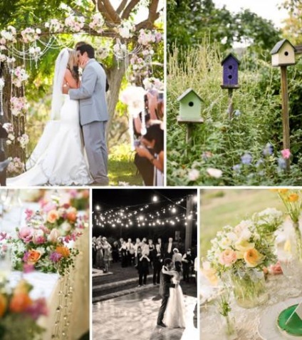Nuntă de nuntă în grădină - accesorii pentru nunți și ornamente - magazin - 