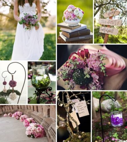 Nuntă de nuntă în grădină - accesorii pentru nunți și ornamente - magazin - 