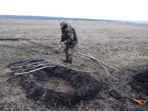 Skradok vadászni kacsa a kezüket