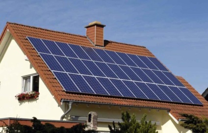 Panouri solare pentru casa - principiul acțiunii și varietății (85 fotografii)