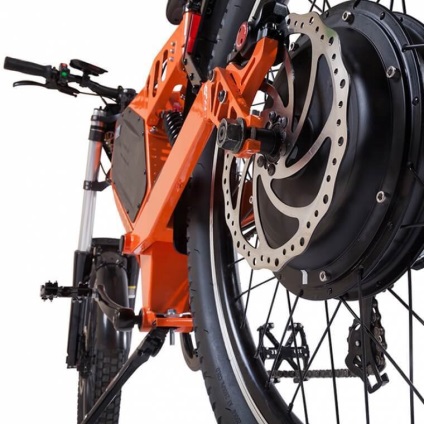 Sparta nouă bicicletă electrică de lux hibridă portocalie cu bicicletă