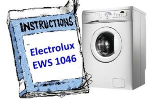 Mașină de spălat electronică ews 1046 - Manual de utilizare