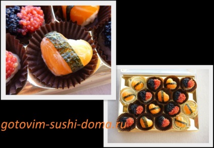 Sushi szív, sushi előkészítés otthon