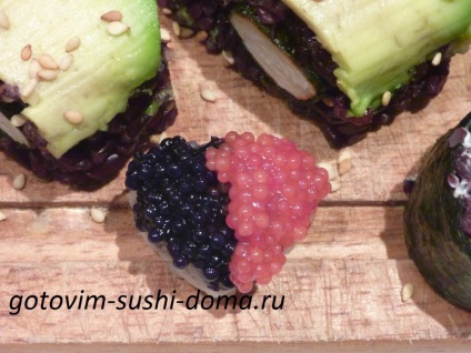 Sushi szív, sushi előkészítés otthon