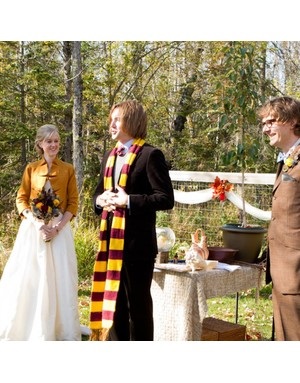 Nunta în stilul Harry Potter Foto - femeia e zi