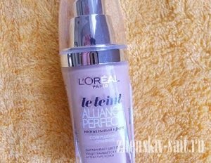 Tonic cu smântână lorel (l-oreal alliance perfect) Note de utilizare