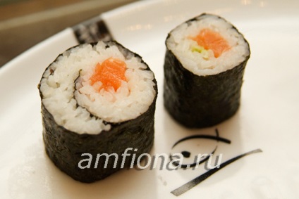 Csiga „tipikus hiba előállítására tekercs, sushi blog