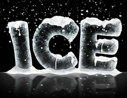 Урок photoshop крижаний текстовий ефект, ice text effect - трохи про все