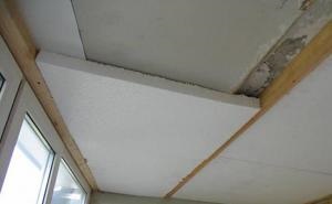 Izolarea tavanului în apartament