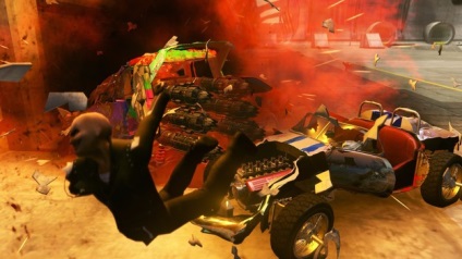 A Carmageddon reinkarnáció javult a rendszer károsodását és új autók