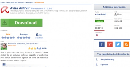 Alegeți un antivirus pentru linux mint, linux