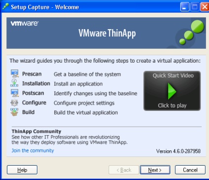 Virtualizare - configurarea implementării aplicațiilor vmware thinapp virtualizate în vizualizarea vmware 4