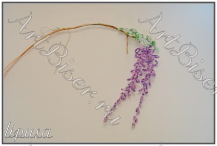 Wisteria Chineză - clasă de master (beadwork) - 17 45 - lecție de la utilizatorul Ekaterina