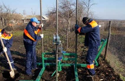 Alimentarea cu apă în țară - instalarea stației, instalarea unui sistem video autonom