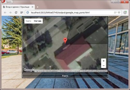 Încorporați în proiectul proiectului pano2vr google maps - încorporarea hărților și planurilor - de lucru în