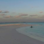 Naplemente a Maldív - egy gyönyörű természeti jelenség, a Maldív-