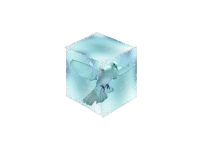 Obiect înghețat în gheață, cub de gheață într-un tutorial photoshop - mega obzor