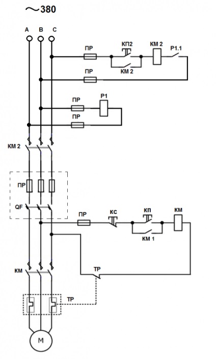 Védelem ipari motor phase loss - Elmash