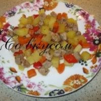Печеня зі свинини з картоплею - покроковий рецепт з фото (печеня свинини картоплею) Печеня зі свинини з картоплею - покроковий рецепт з фото
