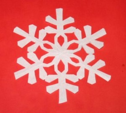 24 Variante de fulgi de zăpadă de hârtie