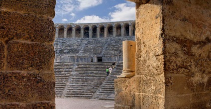 Aspendos, az ókori színház - virtuális útmutató