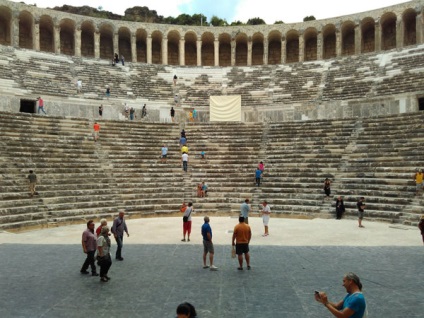 Aspendos, Turcia descriere, fotografie, unde este pe hartă, cum se ajunge