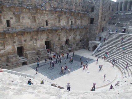 Aspendos, Turcia descriere, fotografie, unde este pe hartă, cum se ajunge