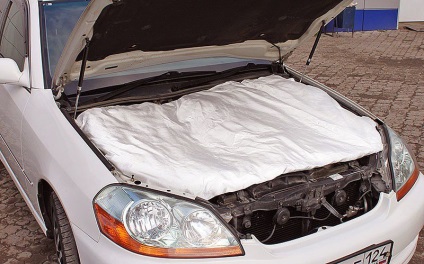 Pătură automată și alte modalități de izolare a motorului auto