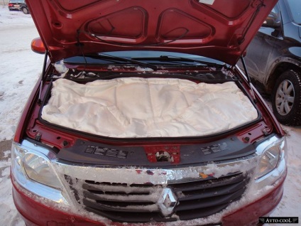 Pătură automată și alte modalități de izolare a motorului auto