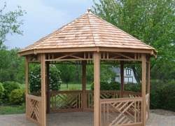 Gazebo construcție proprie, desene și dimensiuni