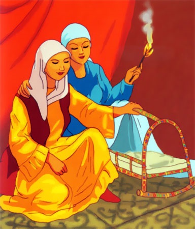 Tradițiile și obiceiurile copiilor la nașterea unui copil de la kazahi