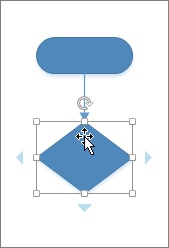 Adăugarea de conectori între forme în biroul de suport pentru birouri visio - birou
