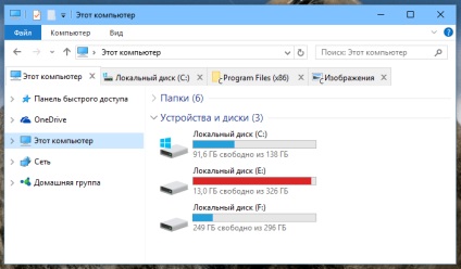 Adăugarea filelor și a unui panou de vizualizare dublă în Windows Explorer