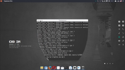 Efectul lămpii magice, cub 3d în xfce folosind managerul ferestrei kwin