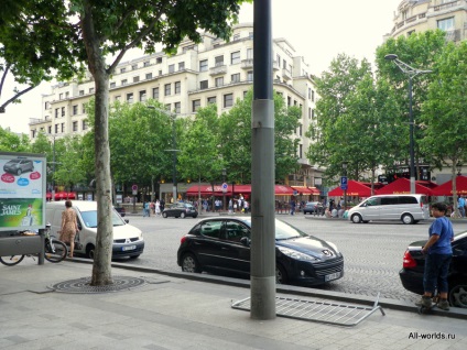 Champs Elysees din Paris