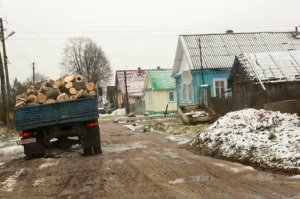 Raport de fotografie despre modul de livrare a lemnului de foc